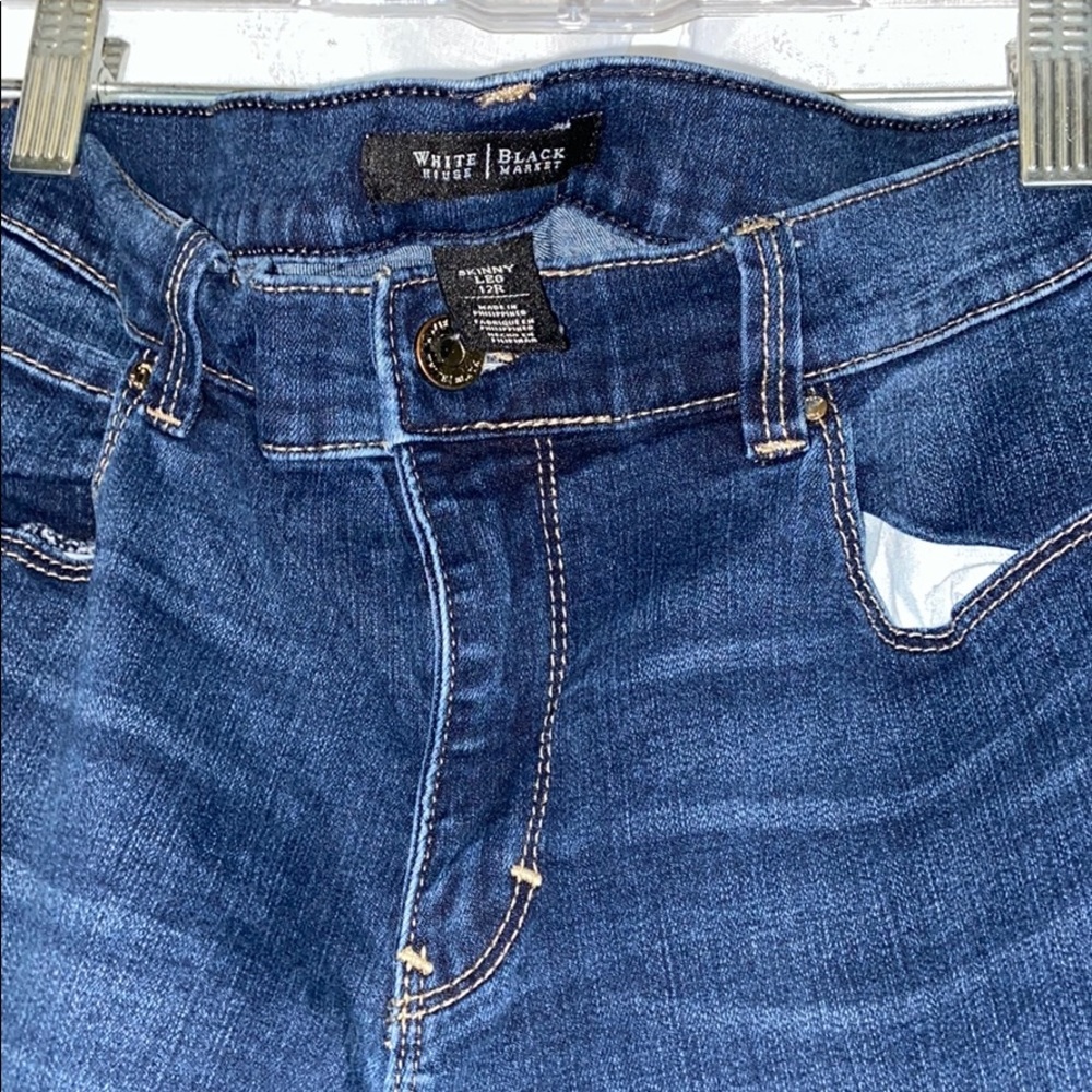 White House Black Market skinny leg jeans